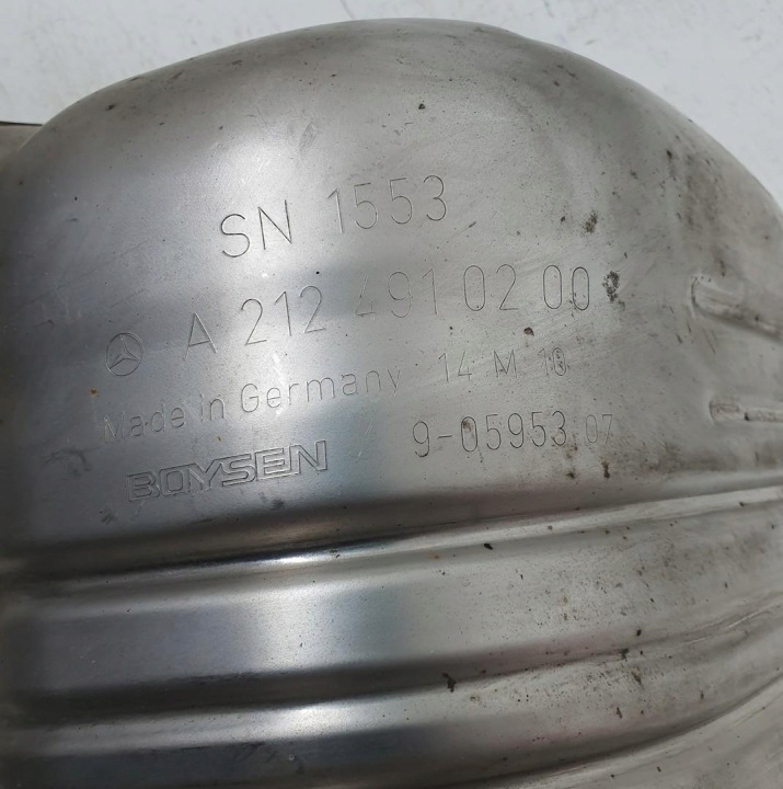 SILENCIEUX FINAL ÉCHAPPEMENT GAUCHE MERCEDES W212 3.0 CDI V6 A2124910200