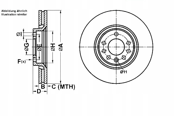 ATE DISQUES PLAQUETTES AVANT ARRIÈRE OPEL ZAFIRA B 308M