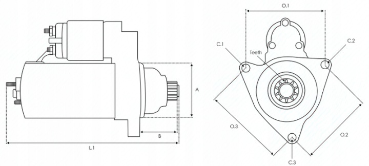 DÉMARREUR AS-PL S1018