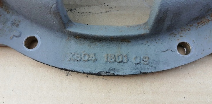 CHÂSSIS VOLANT D'INERTIE YANMAR X604 1801 03