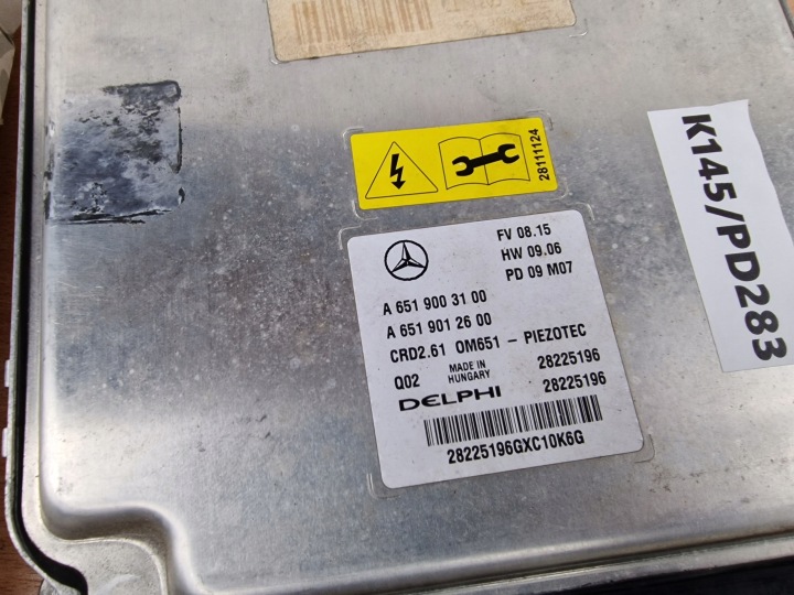 ORDINATEUR MOTEUR MERCEDES W212 W204 W207 W906 WS
