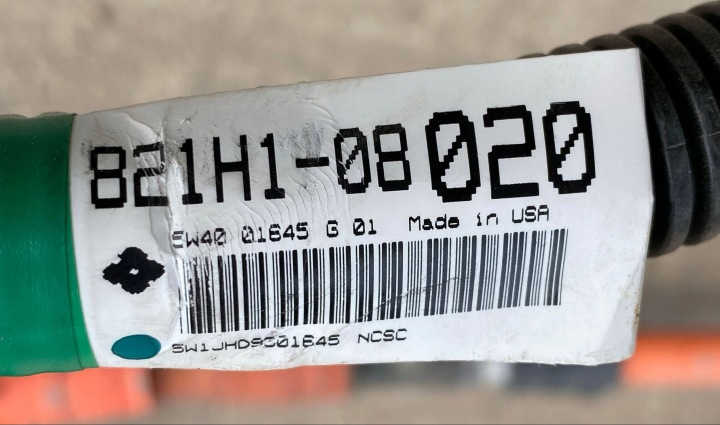 2022 TOYOTA SIENNA XL40 IV FIL HAUTE TENSION 821H108020