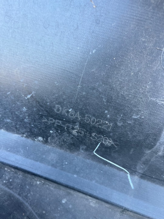 MAZDA CX3 CX-3 15- PARE-CHOCS ARRIÈRE ARRIÈRE ORIGINAL
