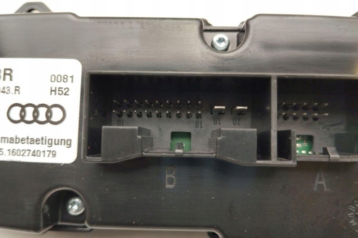 UNITÉ GESTIONNAIRE CLIMATISATION AUDI Q7 (4M) 4M0820043 GASOLINE 245KW