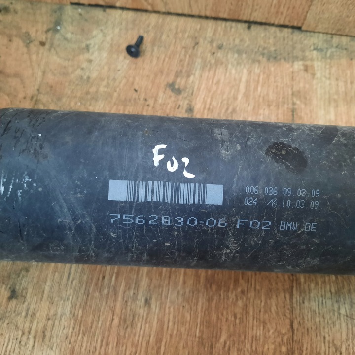 F02 ARBRE DE TRANSMISSION 7562830 N63 BMW F02