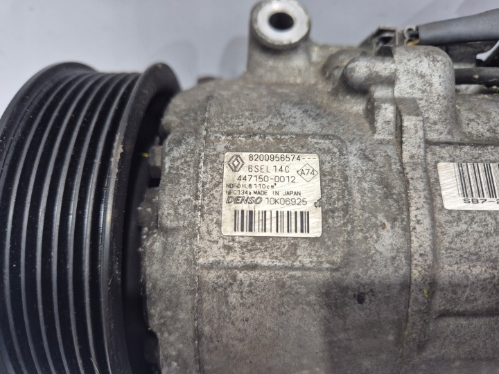 COMPRESSEUR POMPE CLIMATISATION RENAULT MEGANE III SCENIC 3 8200956574 GE447150-0012