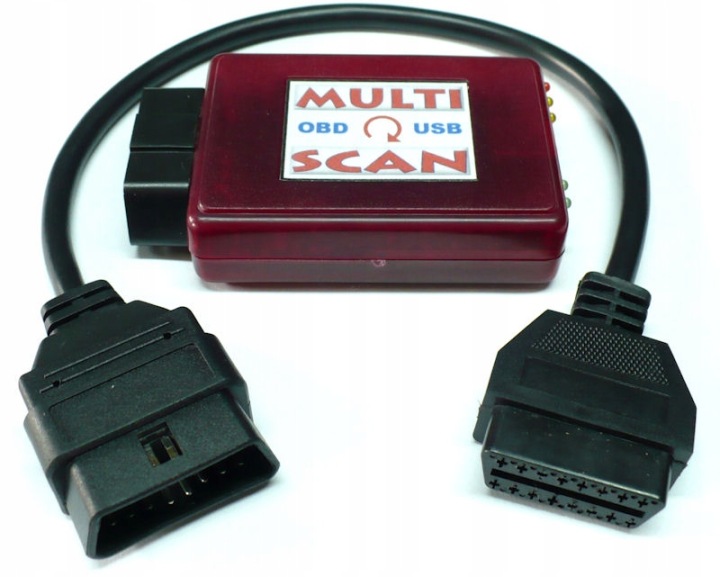 INTERFACE DIAGNOSTIC AVEC PROGRAMMES MULTI-SCAN OBD EOBD PRODUIT POLONAIS