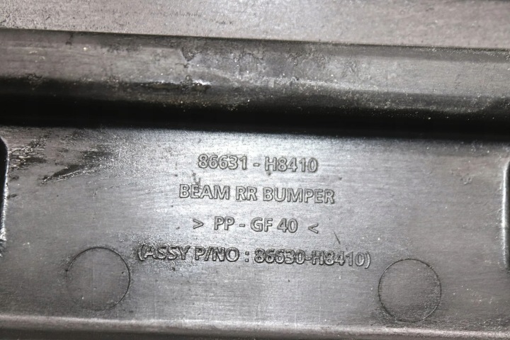 POUTRE PARE-CHOCS ARRIÈRE KIA STONIC (YB) 86631H8410 35384705 1.0L 74KW 2017