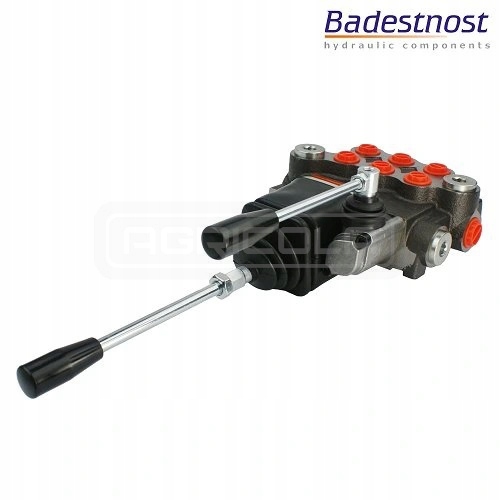 DISTRIBUTEUR HYDRAULIQUE 3 SECTIONNEL 40L AVEC JOYSTICK ORIGINAL BADESTNOST