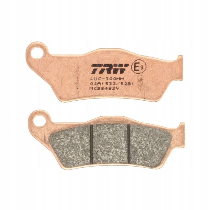 TRW PLAQUETTES FREIN AVANT MOTO. (SINTER STREET) YAMAHA XT 660 AVEC (08-12)