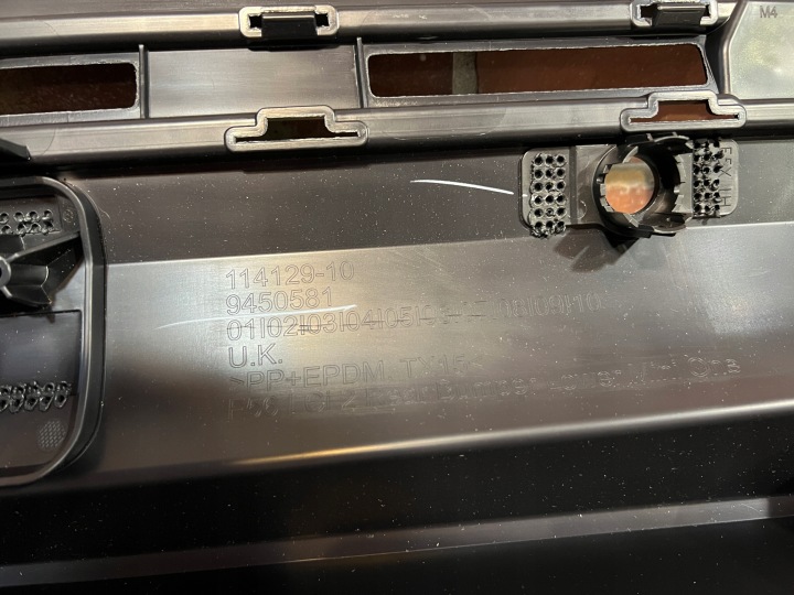 SPOILER DOKLDKA PARE-CHOCS ARRIÈRE MINI COOPER F56 LIFT LCI 9450581