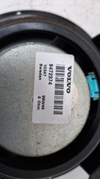 HAUT-PARLEUR DANS POLKE ARRIÈRE VOLVO S80 10347