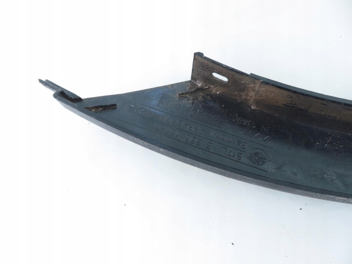 MOULURE GARDE-BOUE GAUCHE ARRIÈRE BMW X3 E83 51713330867