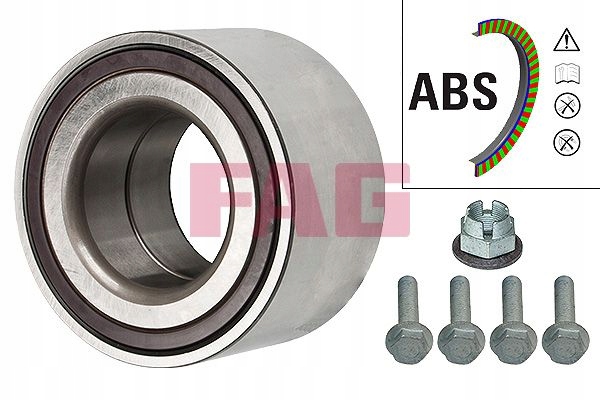 SCHAEFFLER FAG 713 6122 70 SET BEARING WHEELS photo 2 - milautoparts-fr.ukrlive.com