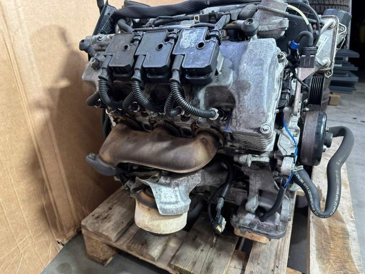 MOTEUR ENGINE MOTEUR MERCEDES SL350 M112 112.973 112973 COMPLET 3,7 SWAP
