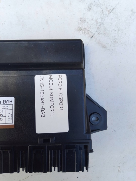 FORD ECOSPORT MODULE CONFORT