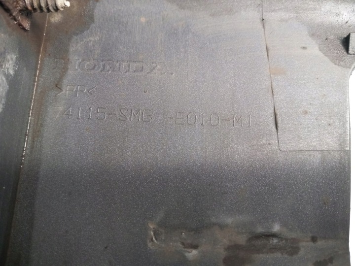HONDA CIVIC VIII UFO MOULURE GARDE-BOUE PRZÒD DROIT 74115-SMG-E010-M1