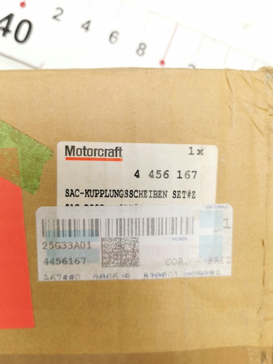 KIT ADHÉRENCE DISQUE COLLIER FORD TRANSIT 2000- OE 4456167