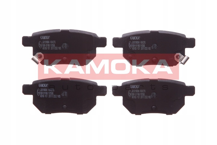 KAMOKA JQ1018084 ZAPATAS HAM PARTE TRASERA 