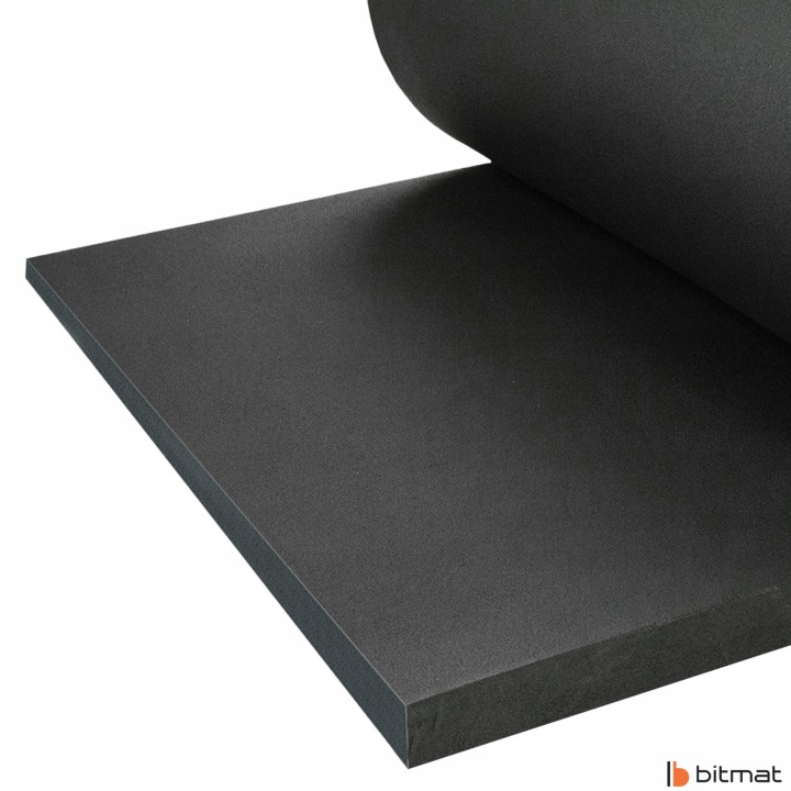 MOUSSE TAPIS KAUCZUKOWA CAOUTCHOUC INSONORISANT 40MM ISOLATION DANS KAWALKACH