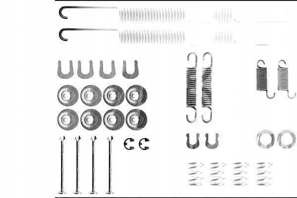 RESSORTS POUR SABOTS DE FREIN TOYOTA HILUX 89-05 A.B.S. photo 2 - milautoparts-fr.ukrlive.com