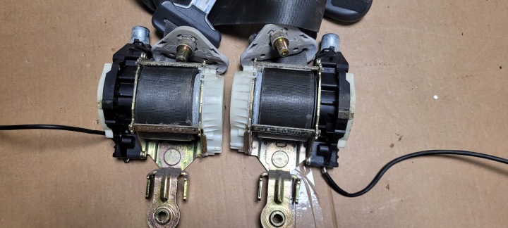 2 X TENDEUR COURROIE COURROIES RENAULT CLIO III 5PORTES MODUS I ORIGINAL DÉMONTAGE