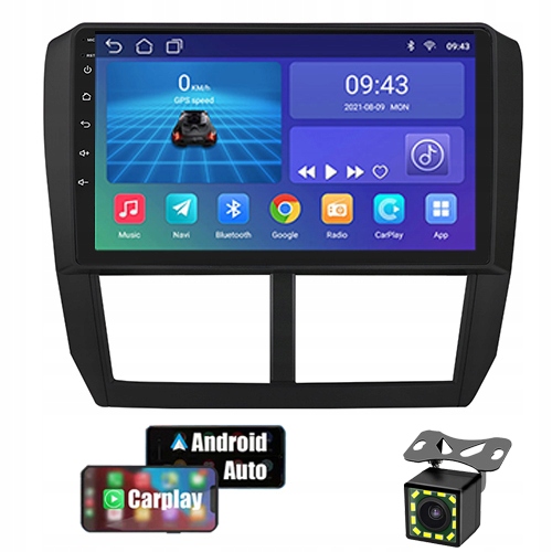 RADIO ANDROID GPS USB SUBARU FORESTER 3 IMPREZA 