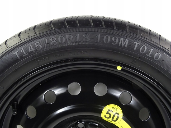 835705 5X114.3 T145/80R18109 KOLO RÉGLAGE RÉSERVE QASHQAI J11 LIFT