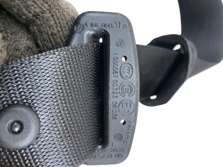 MERCEDES-BENZ ML W166 2014 CEINTURE DE SÉCURITÉ SIÈGES ARRIÈRE