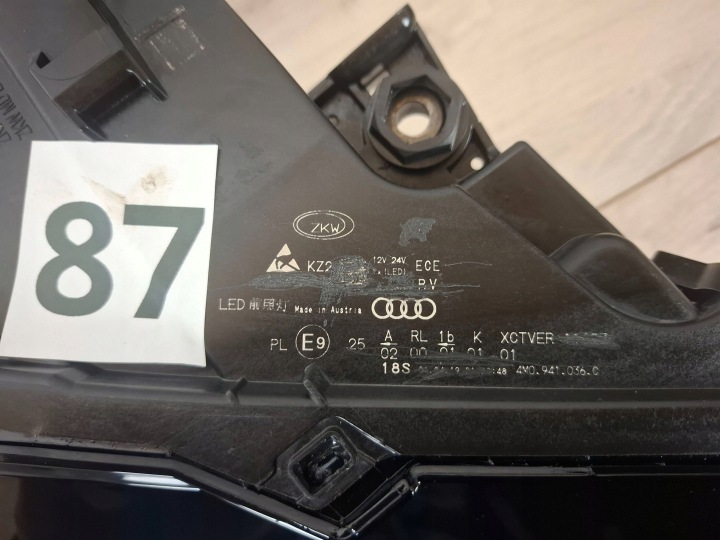 ENSEMBLE PHARE PHARES AUDI Q7 4M 4M0941036C, 4M0941035C,