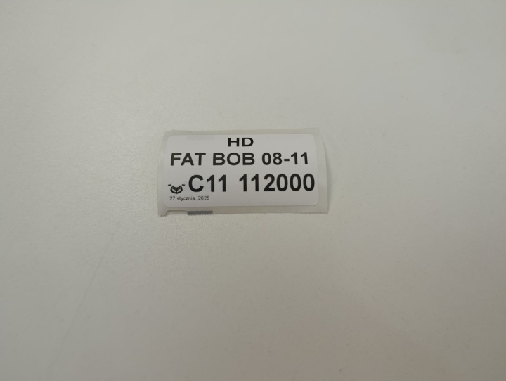 HARLEY DAVIDSON FAT BOB 08-11 SILENCIEUX ÉCHAPPEMENT ENSEMBLE 64705-08 64700-08