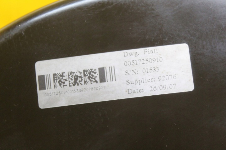 SERVO FREIN BOXER II JUMPER II DUCATO III 51725091 0204051287