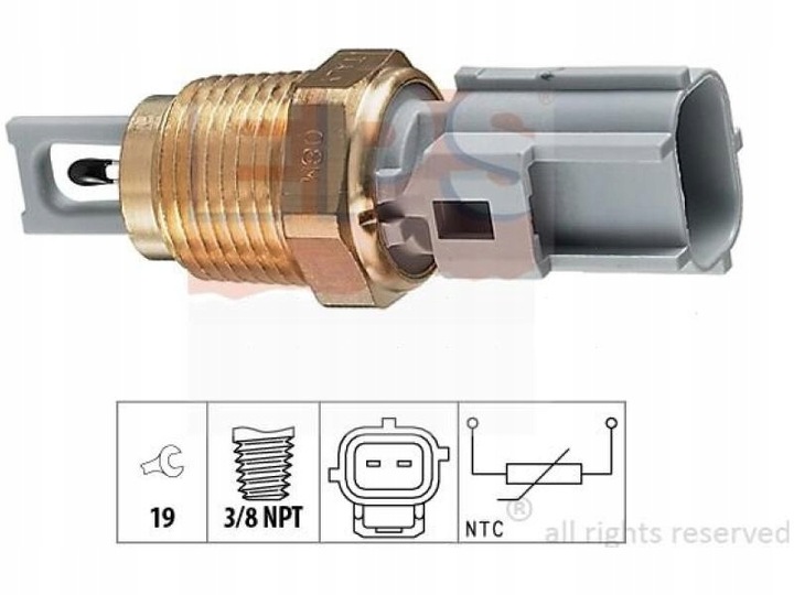 SENSOR TEMPERATURA AIRE FORD ESCORT CLASSIC 1.6 98-00 