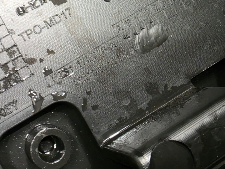 PARE-CHOCS AVANT FORD CUSTOM MK2 II PZ31-17F003-D PZ31-17E778-A PZ31-R17757-D
