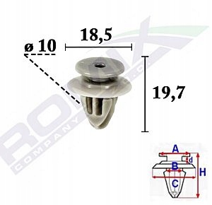 10 VNT. MAZDA CX-5 SPAUSTELIS JUOSTOS BLOTNIKA, POSZERZEN nuotrauka 4