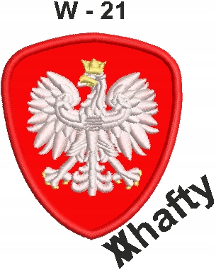 Godło Polski, Orzeł, naszywka patriotyczna