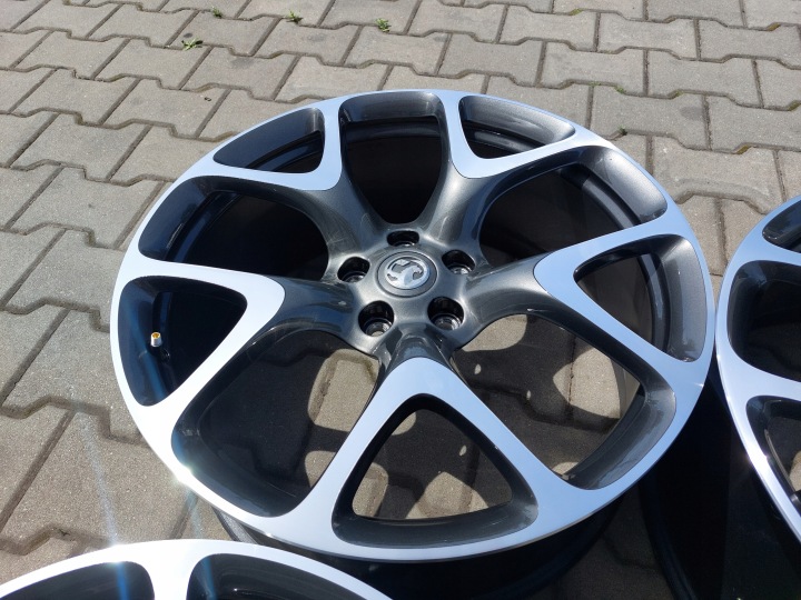 OPEL ASTRA J JANTES JANTES EN ALLIAGE OPC R20 8.5J ET41 5X115 COMME NOUVEAU SIMPLE