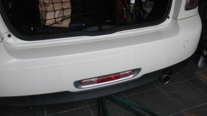 MINI MOULURE NOIRE SUR PARE-CHOCS PROTECTRICE TUNING