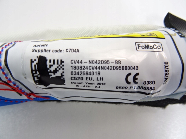 FORD KUGA MK2 LIFT AIR BAG RIDEAU GAUCHE