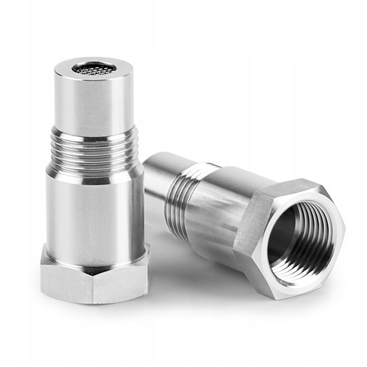 2PCS SIMPLE ÉMULATEUR SONDES LAMBDA ACIER INOXYDABLE AVEC SITKIEM