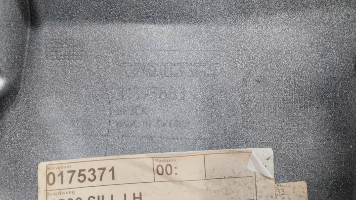 MOULURE SEUIL GAUCHE VOLVO XC90 II 2 15-18