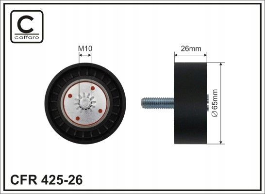 425-26 ROLLO TENSOR CORREA DISTRIBUCIÓN 425-26 CAFFARO 