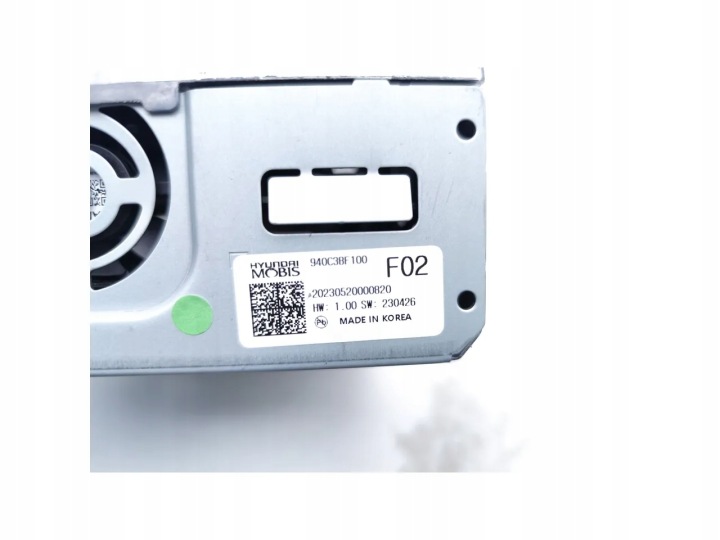 HYUNDAI KONA RADIO CD PLAYER. 2024 SUV 4/5DR 940C3-BF100 940C3BF100 (23-24)