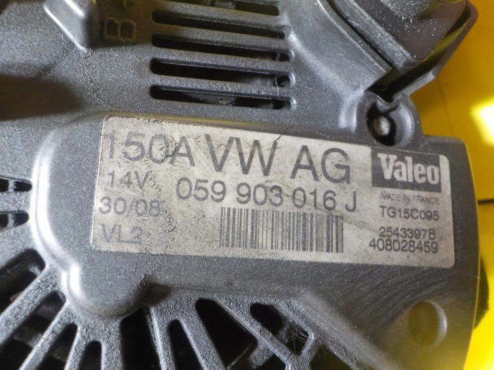 AUDI A5 A4 B8 2.7 TDI 10R 190KM CGK ALTERNATEUR 059903016J