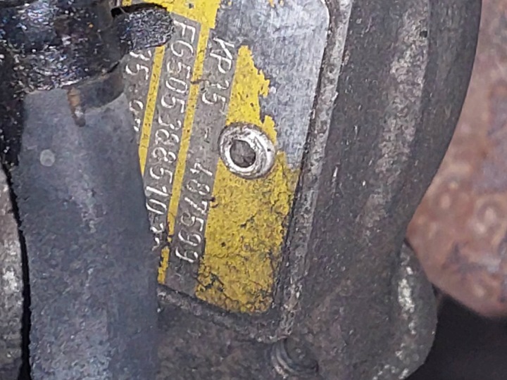 MOTEUR DIESEL AVEC UKLADEM PALIWOWYM I TURBINE CITROEN C2 I 8HX