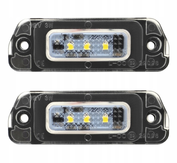 MERCEDES W164 LUCES REGISTRO DIODO LUMINOSO LED 2 PIEZAS 350LM 