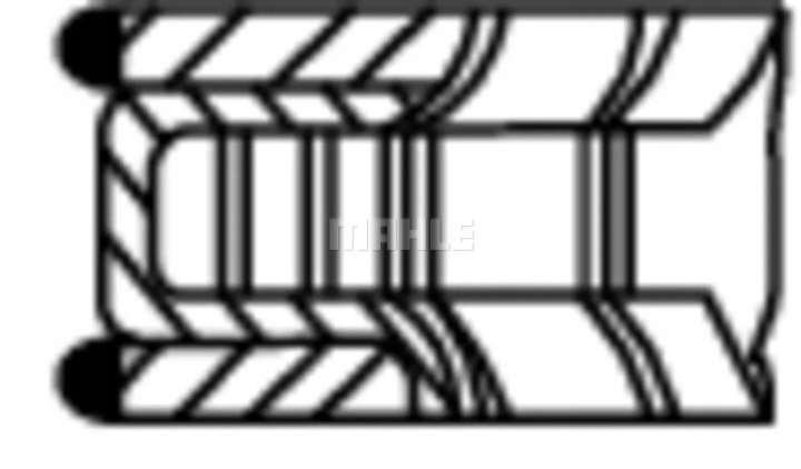 SEGMENTS DE PISTON VW