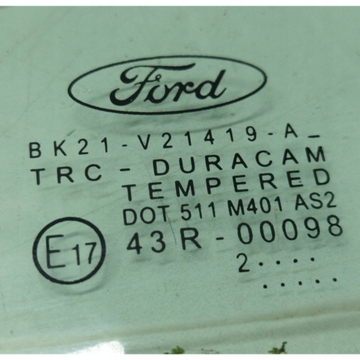 2012 FORD TOURNEO CUSTOM VITRE CARROSSERIE PORTES AVANT BK21V21419A