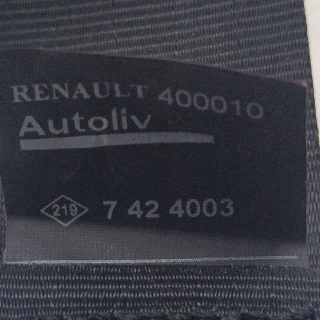 2008 RENAULT LAGUNA III ARRIÈRE CEINTURE DE SÉCURITÉ 888400010R