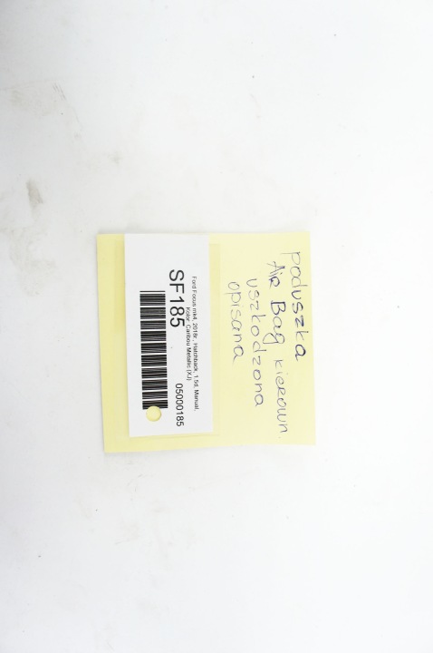 SF185 FORD FOCUS MK4 AIRBAG COUSSIN CAOUTCHOUC JX7B-A042B85-AA